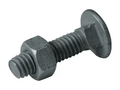 Yardlink .709 in. H Silver Steel Carriage Bolts