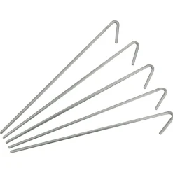 Yardlink .787 in. H X .557 in. L Aluminium Multi-Purpose Fence Ties Silver