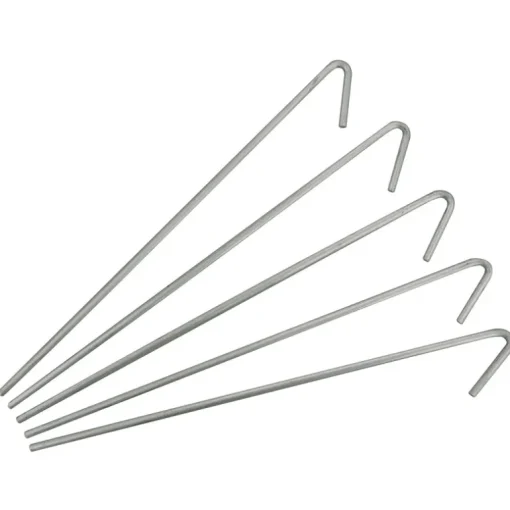 Yardlink .787 in. H X .557 in. L Aluminium Multi-Purpose Fence Ties Silver