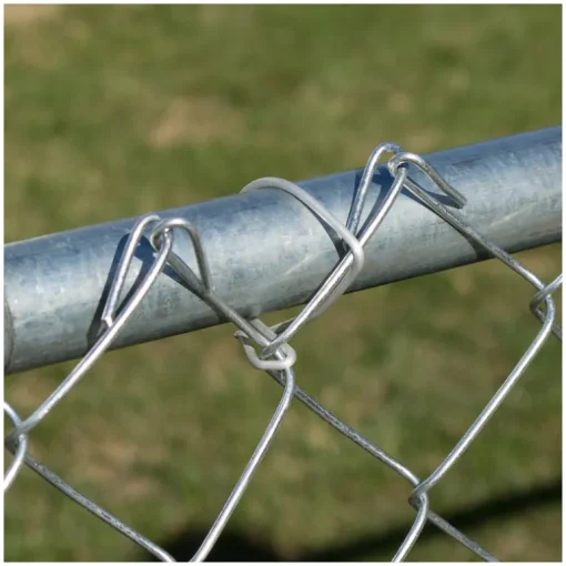 Yardlink .787 in. H X .557 in. L Aluminium Multi-Purpose Fence Ties Silver