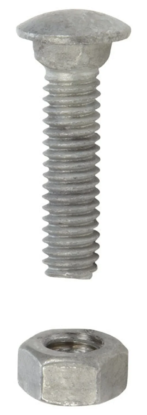 Yardlink 5/16 in. X 1-1/4 in. L Galvanized Steel Carriage Bolt 20 pk