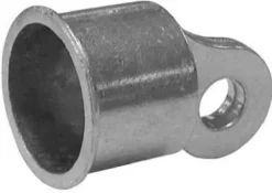 Yardlink Silver Aluminum Chain Link Rail End Cap 1 pk