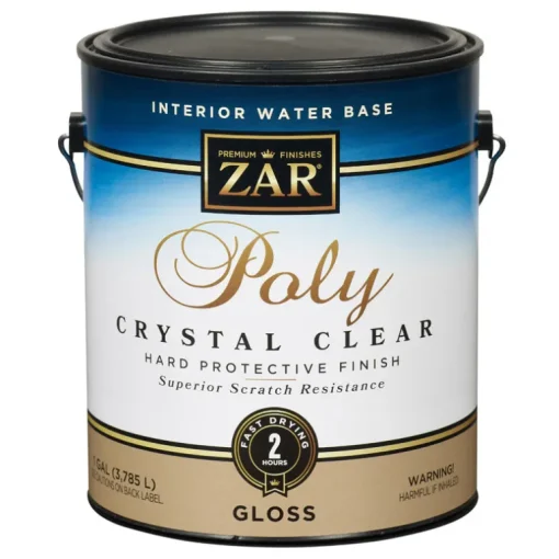ZAR Clear Water Based Polyurethane 1 gal. (Pack of 2)