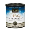 ZAR Semi-Gloss Clear Water Based Polyurethane 1 qt. (Pack of 4)