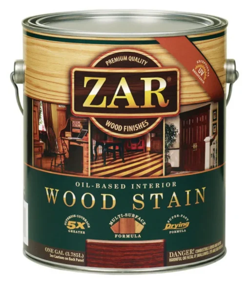 ZAR Semi-Transparent Dark Mahogany Oil-Based Wood Stain 1 gal. (Pack of 2)