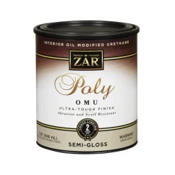 Zar Ultra Max Semi-Gloss Clear Polyurethane 1 Qt.