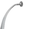 Zenith Adjustable Curved Shower Rod 72 in. L Chrome (Pack of 6)