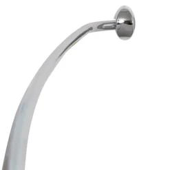 Zenith Adjustable Curved Shower Rod 72 in. L Chrome (Pack of 6)