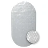 Zenith Products Zenna Home 27-1/2 in. L X 15 in. W Clear Vinyl Bath Mat