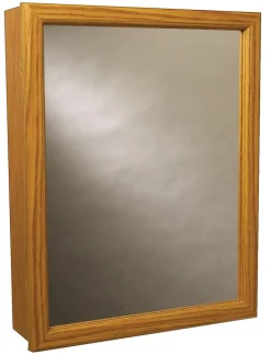 Zenna Home 19.25 in. H X 15.5 in. W X 4.5 in. D Rectangle Medicine Cabinet/Mirror