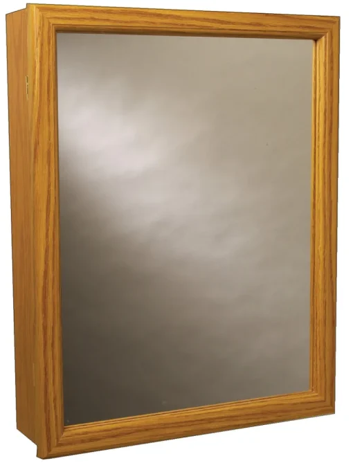 Zenna Home 19.25 in. H X 15.5 in. W X 4.5 in. D Rectangle Medicine Cabinet/Mirror