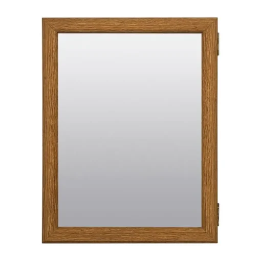 Zenna Home 19.25 in. H X 15.5 in. W X 4.5 in. D Rectangle Medicine Cabinet/Mirror