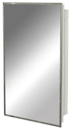 Zenna Home 26.13 in. H X 16.13 in. W X 4-1/2 in. D Rectangle Medicine Cabinet