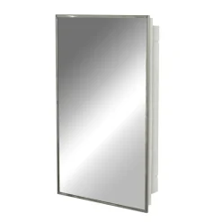 Zenna Home 26.13 in. H X 16.13 in. W X 4-1/2 in. D Rectangle Medicine Cabinet