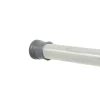 Zenna Home Chrome Silver Tension Rod 51 in. L X 86 in. L
