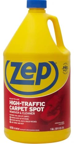 Zep Commercial Zuhtc128 1 Gallon High Traffic Carpet Cleaner