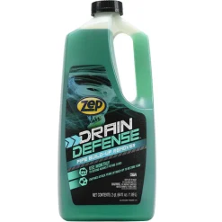 Zep Drain Care Enzyme-Based Formula Liquid Build-Up Remover 64 oz. (Pack of 8)