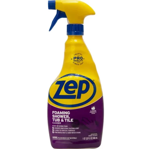 Zep Morning Rain Scent Tub and Tile Cleaner 32 oz. Trigger Spray Bottle