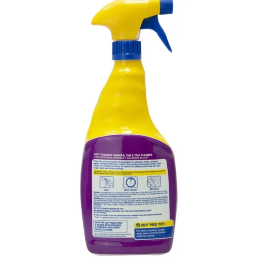 Zep Morning Rain Scent Tub and Tile Cleaner 32 oz. Trigger Spray Bottle
