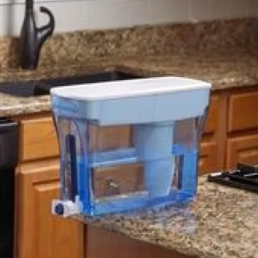 ZeroWater ZD-018 Blue Activated Carbon 23-Cups Dispenser 184 oz. Capacity