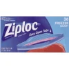 Ziploc Freezer Bag 38 pk Clear (Pack of 9)