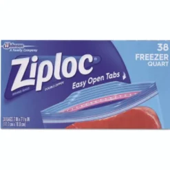 Ziploc Freezer Bag 38 pk Clear (Pack of 9)