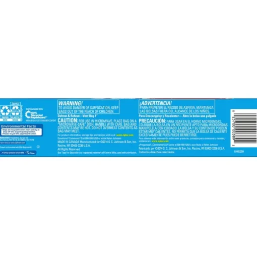 Ziploc Freezer Bag 14 pk Clear