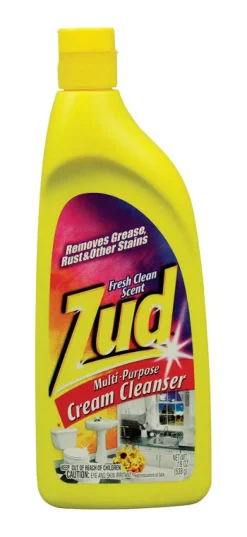 Zud Fresh Clean Scent Squeeze Bottle Heavy Duty Cleaner Cream 19 oz. for Removing Grease/Rust/Stains